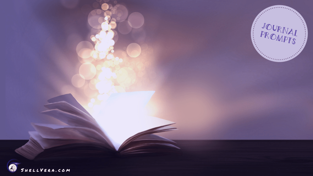 Header picture showing a journal with the look of magic coming out of it.